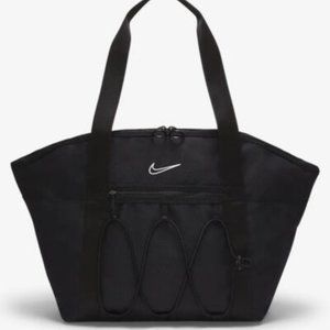 NWT Nike One Women's Training Tote Bag (18L) CV0063-010 Black white